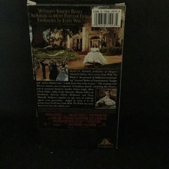 Gone with the wind on 2 VHS Tapes - Picture 2 of 6